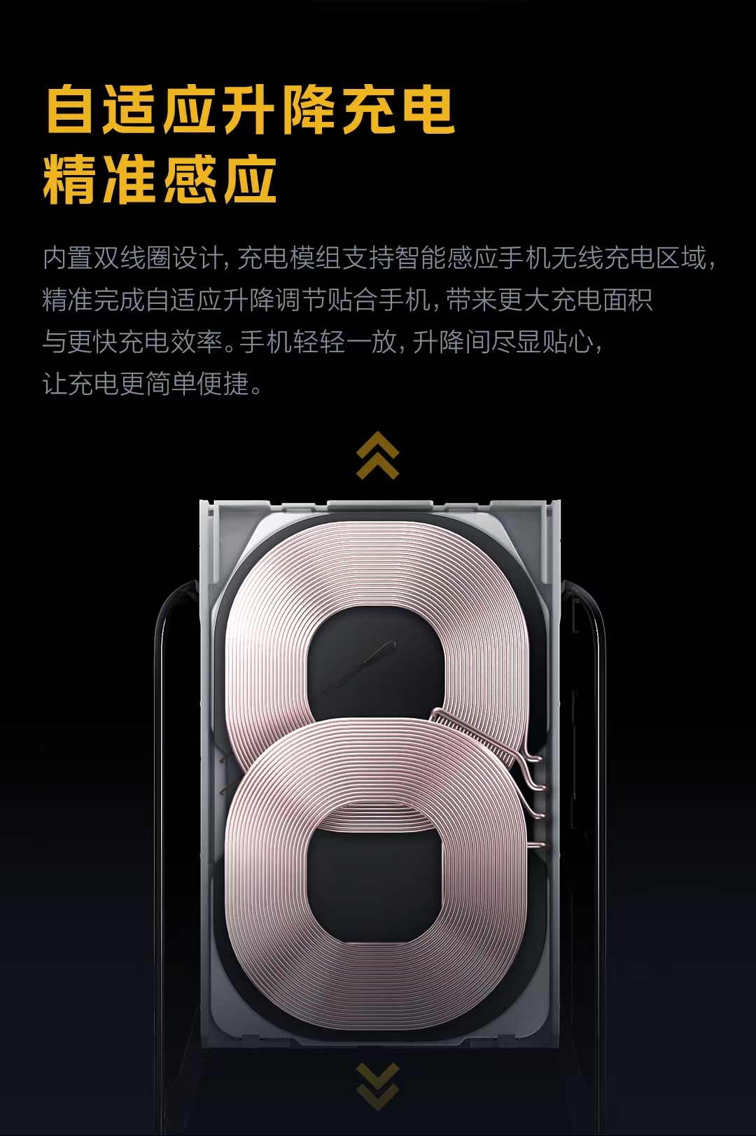 vivo 50W 立式无线充电器2